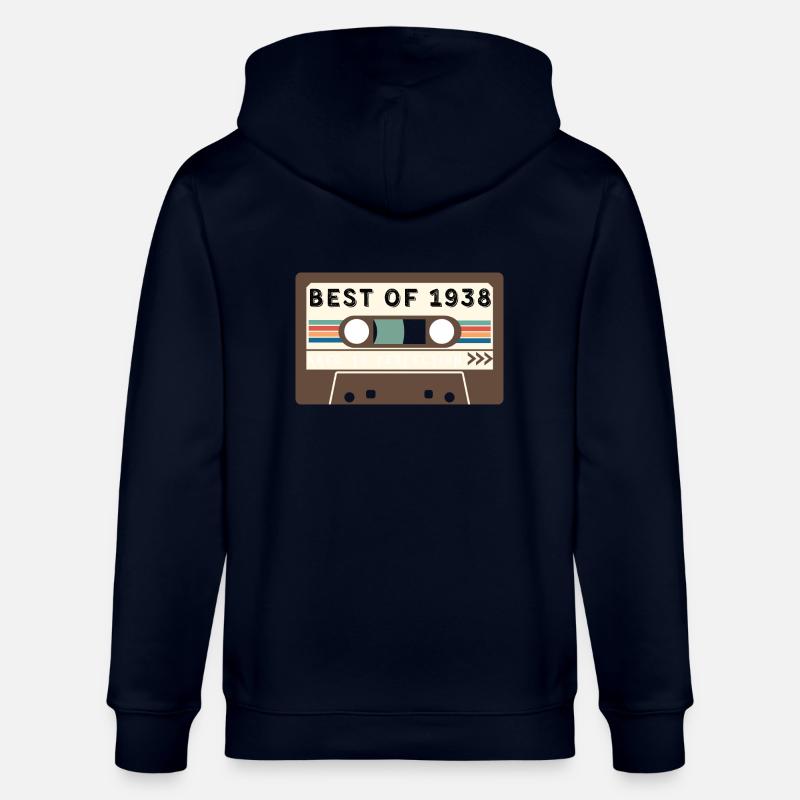 Das Beste von 1938 - Stanley/Stella Unisex Bio-Kapuzenjacke CULTIVATOR  - Navy