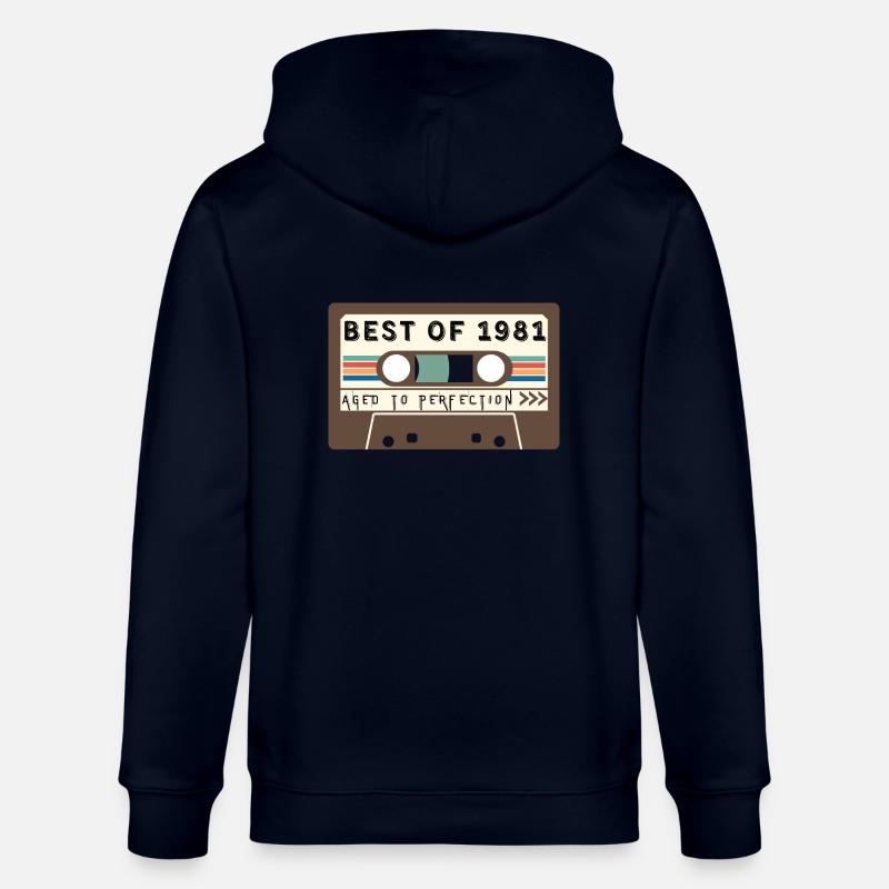 Das Beste von 1981 - Stanley/Stella Unisex Bio-Kapuzenjacke CULTIVATOR  - Navy