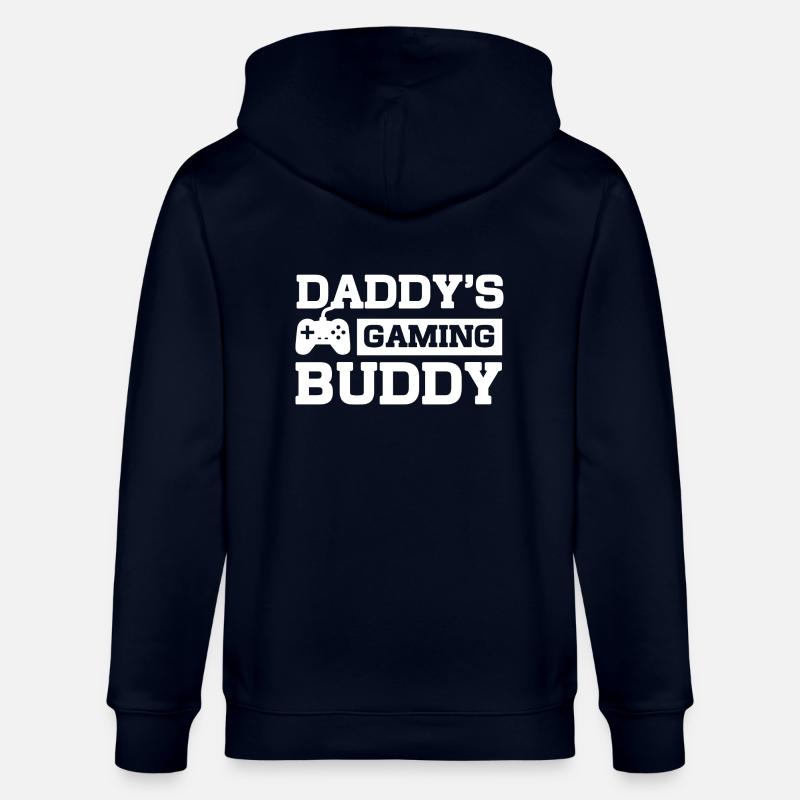 Daddys Gaming Buddy - Stanley/Stella Unisex Bio-Kapuzenjacke CULTIVATOR  - Navy