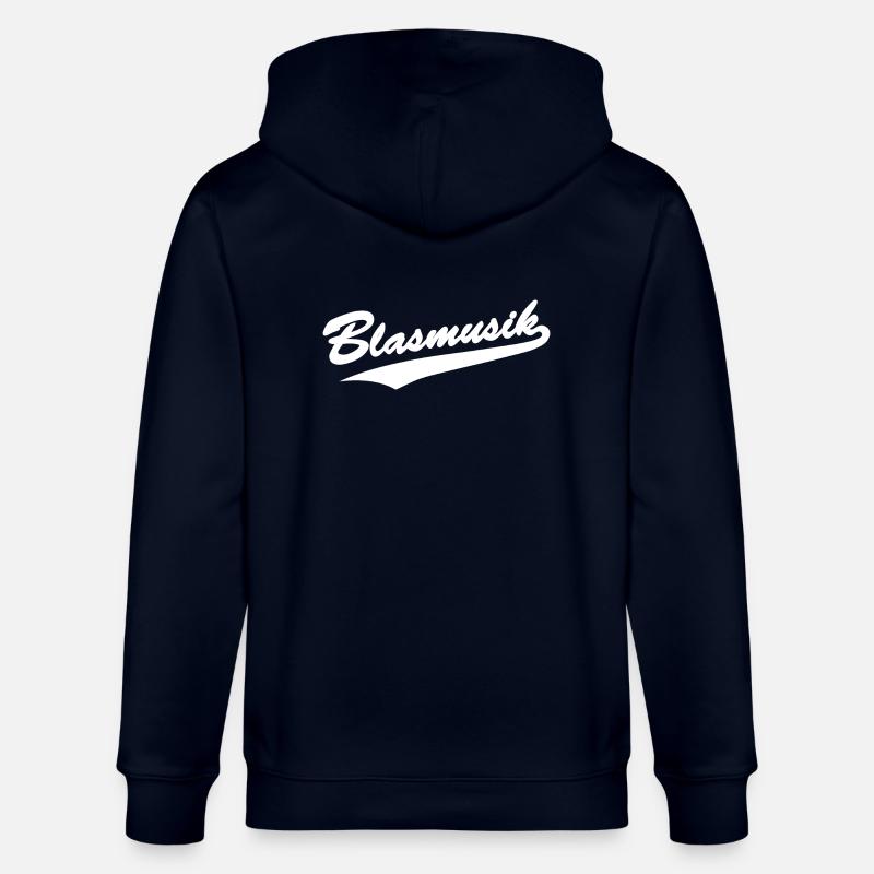 Blasmusik Baseball-Style - Stanley/Stella Unisex Bio-Kapuzenjacke CULTIVATOR  - Navy