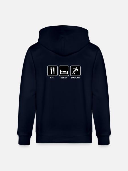 Fußball - Stanley/Stella CULTIVATOR Unisex Organic Hooded Jacket - navy