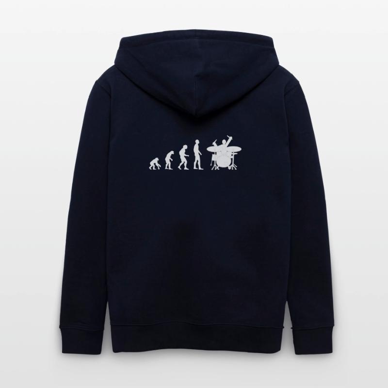 drummer evolution Stanley/Stella Unisex Bio-Kapuzenjacke CULTIVATOR 