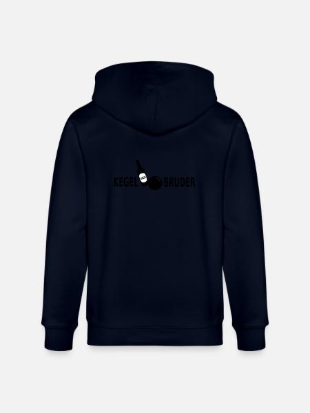 Kegelbruder Bier -- - Stanley/Stella Unisex Bio-Kapuzenjacke CULTIVATOR - Navy