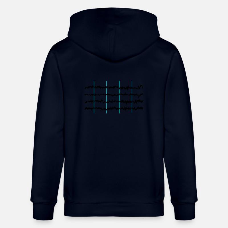 brainwaves - Stanley/Stella Unisex Bio-Kapuzenjacke CULTIVATOR  - Navy