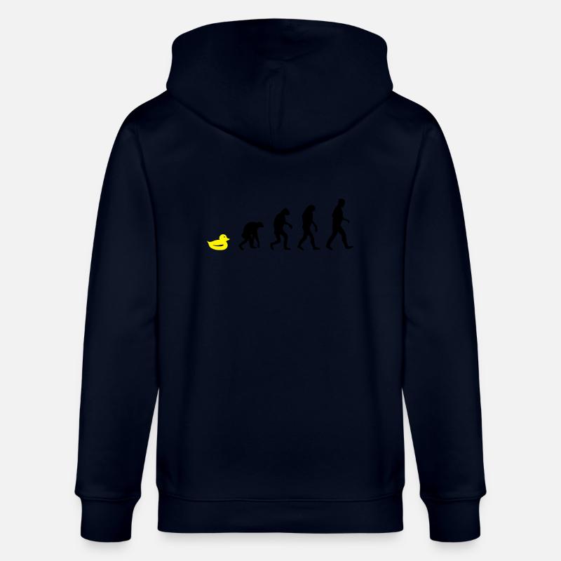 ducky evolution - Veste à capuche bio CULTIVATOR Stanley/Stella Unisexe - marine