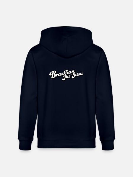 Brazilian jiu-jitsu - Stanley/Stella CULTIVATOR  Unisex Organic Hooded Jacket - navy