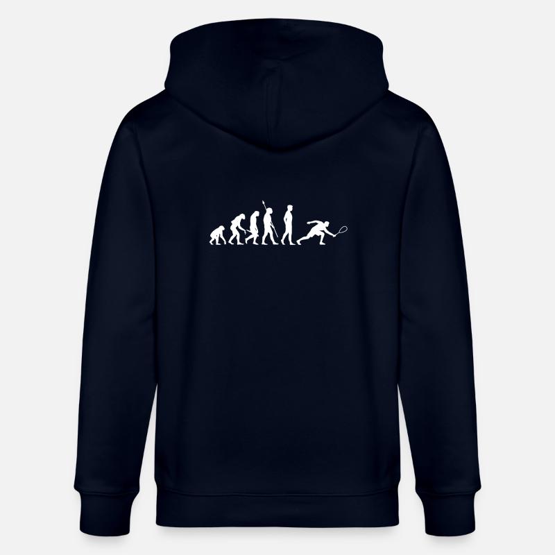 Squash Evolution - Stanley/Stella Unisex Bio-Kapuzenjacke CULTIVATOR  - Navy