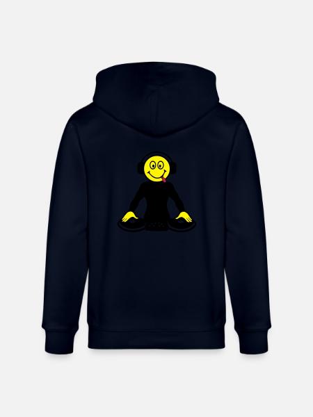 DJ - Stanley/Stella CULTIVATOR  Unisex Organic Hooded Jacket - navy