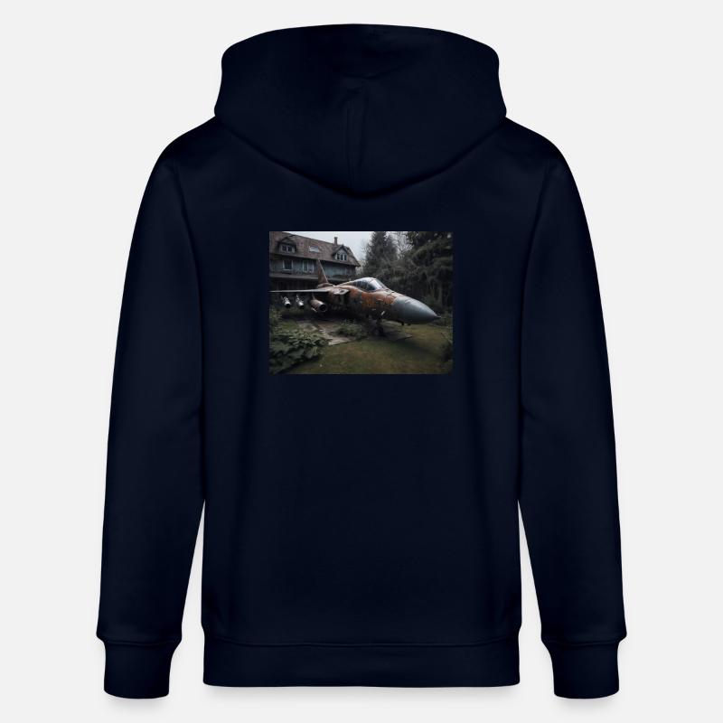 Le guerrier oublié - Veste à capuche bio CULTIVATOR Stanley/Stella Unisexe - marine
