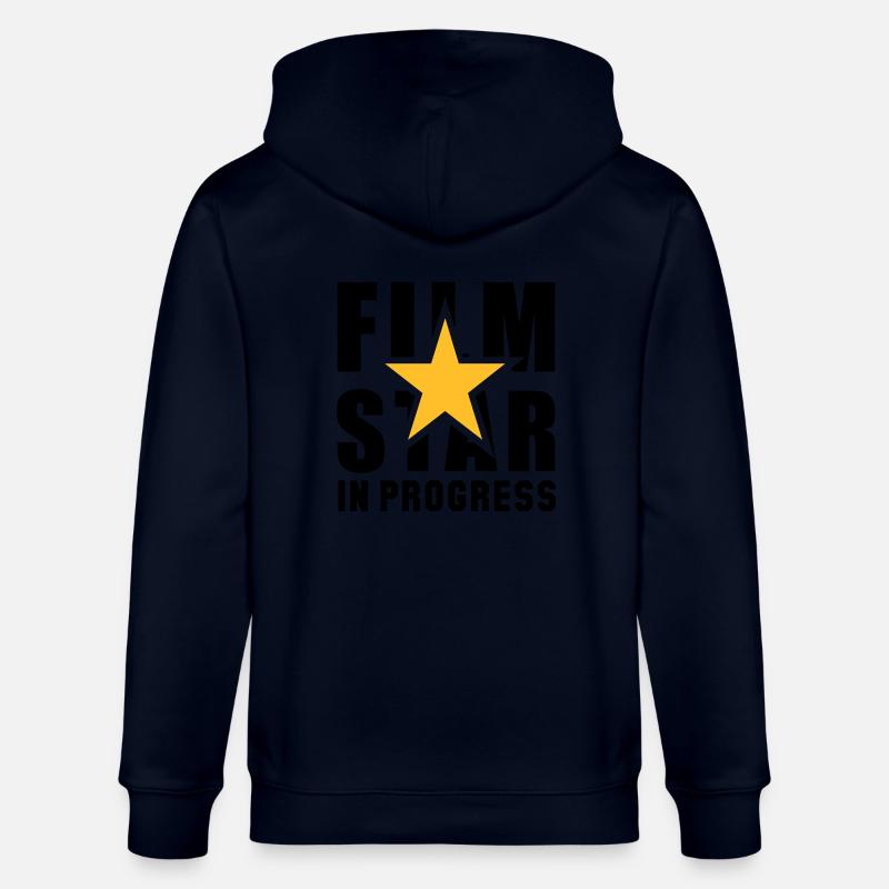 FILM STAR EN COURS 2C - Veste à capuche bio CULTIVATOR Stanley/Stella Unisexe - marine