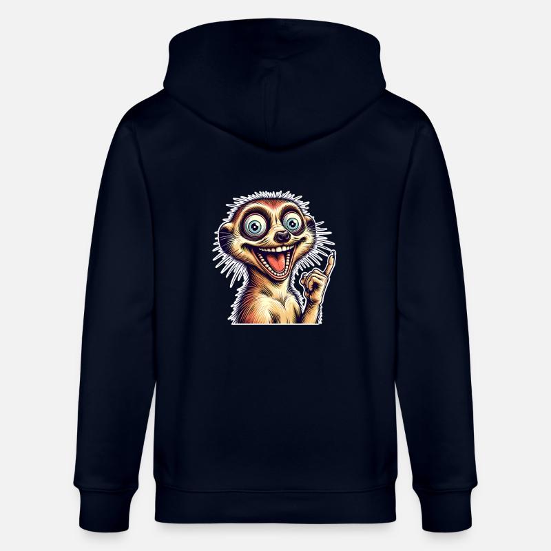 Erdmännchen - Stanley/Stella Unisex Bio-Kapuzenjacke CULTIVATOR  - Navy