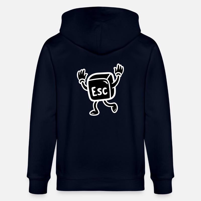 Échapper à nerd - Veste à capuche bio CULTIVATOR Stanley/Stella Unisexe - marine