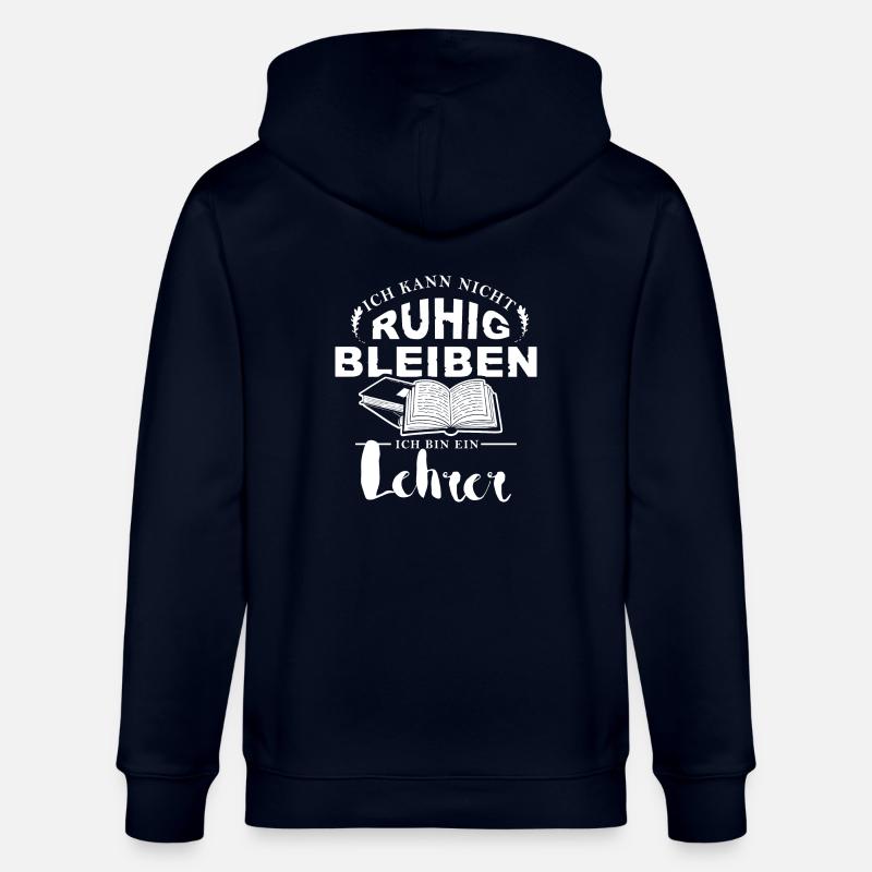 Ich bin ein Lehrer - Stanley/Stella Unisex Bio-Kapuzenjacke CULTIVATOR  - Navy