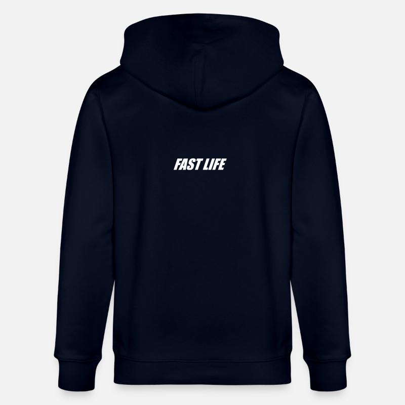 FAST LIFE - Stanley/Stella Unisex Bio-Kapuzenjacke CULTIVATOR  - Navy