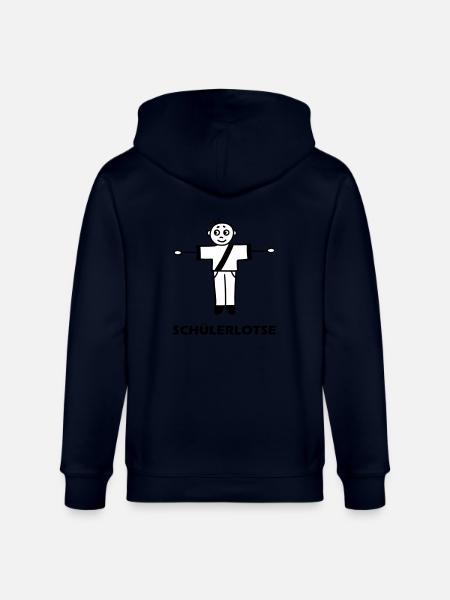 Schülerlotse - V2 - Stanley/Stella Unisex Bio-Kapuzenjacke CULTIVATOR  - Navy