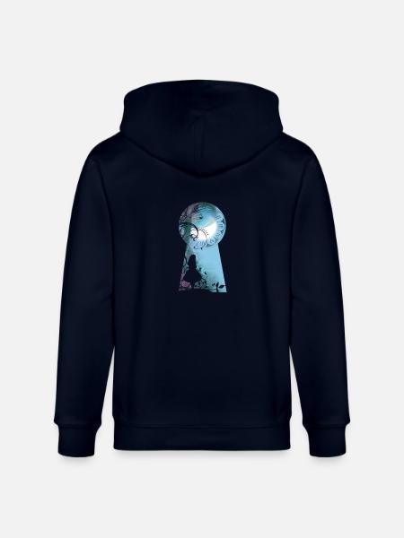 Alice im Wunderland - Stanley/Stella Unisex Bio-Kapuzenjacke CULTIVATOR  - Navy