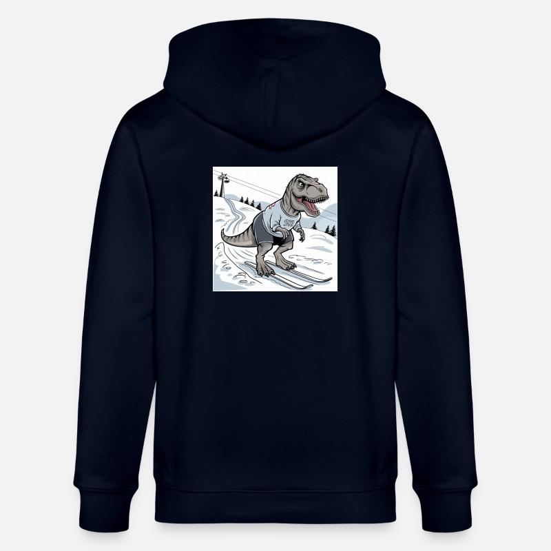 Ski-Rex, T-Rex - Stanley/Stella Unisex Bio-Kapuzenjacke CULTIVATOR - Navy