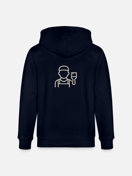 Der Maler - Stanley/Stella Unisex Bio-Kapuzenjacke CULTIVATOR  - Navy