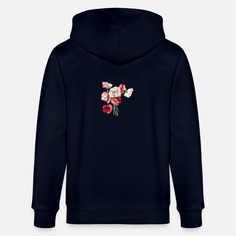 bouquet - Veste à capuche bio CULTIVATOR Stanley/Stella Unisexe - marine