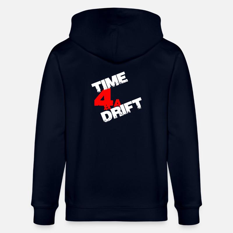 Time 4 a Drift Geschenk - Stanley/Stella Unisex Bio-Kapuzenjacke CULTIVATOR  - Navy