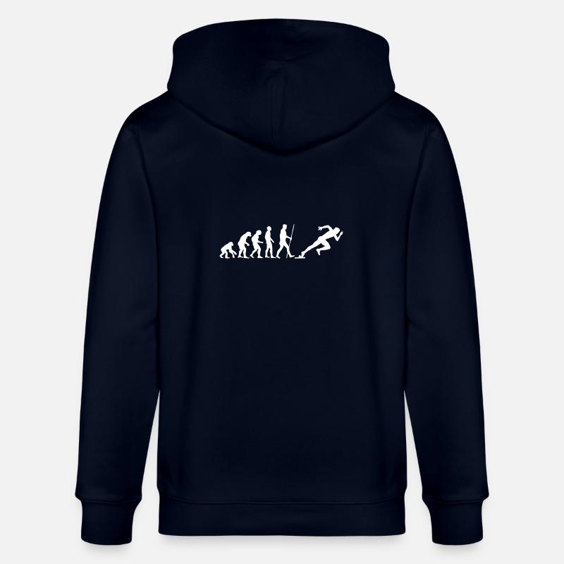 SPRINTER EVOLUTION! - Stanley/Stella CULTIVATOR  Unisex Organic Hooded Jacket - navy