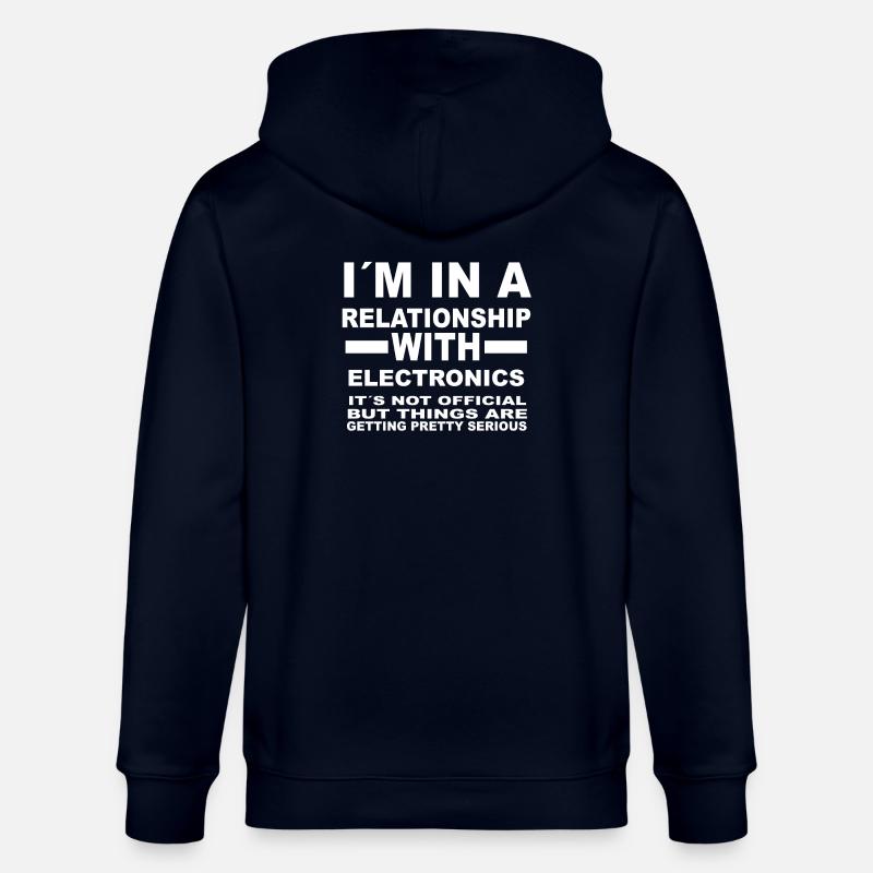 relation avec ELECTRONICS - Veste à capuche bio CULTIVATOR Stanley/Stella Unisexe - marine