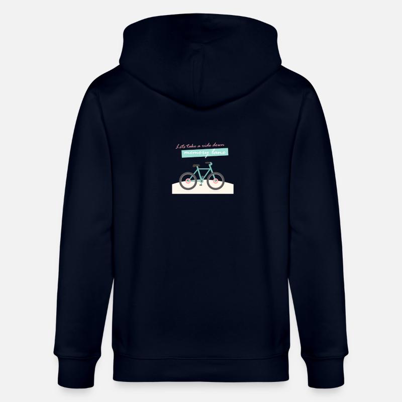Memory lane - Stanley/Stella Unisex Bio-Kapuzenjacke CULTIVATOR  - Navy