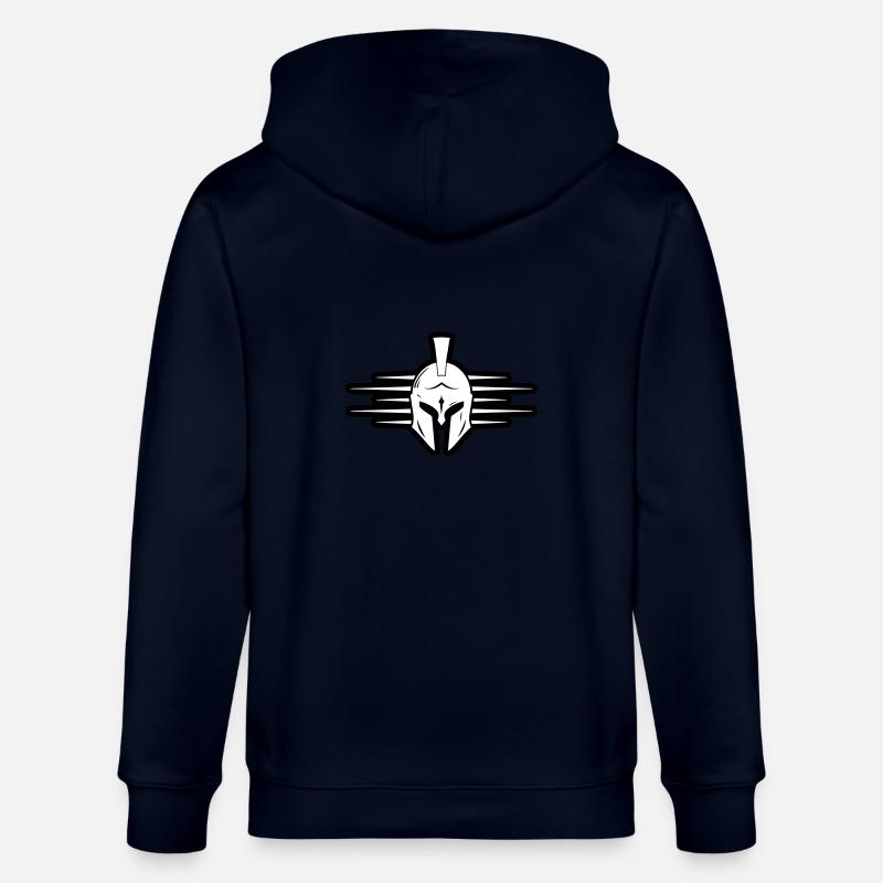 Spartaner Helm Krieger Gladiator - Stanley/Stella Unisex Bio-Kapuzenjacke CULTIVATOR - Navy