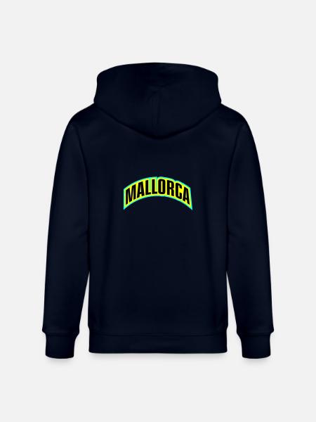 Mallorca Font - Stanley/Stella CULTIVATOR  Unisex Organic Hooded Jacket - navy