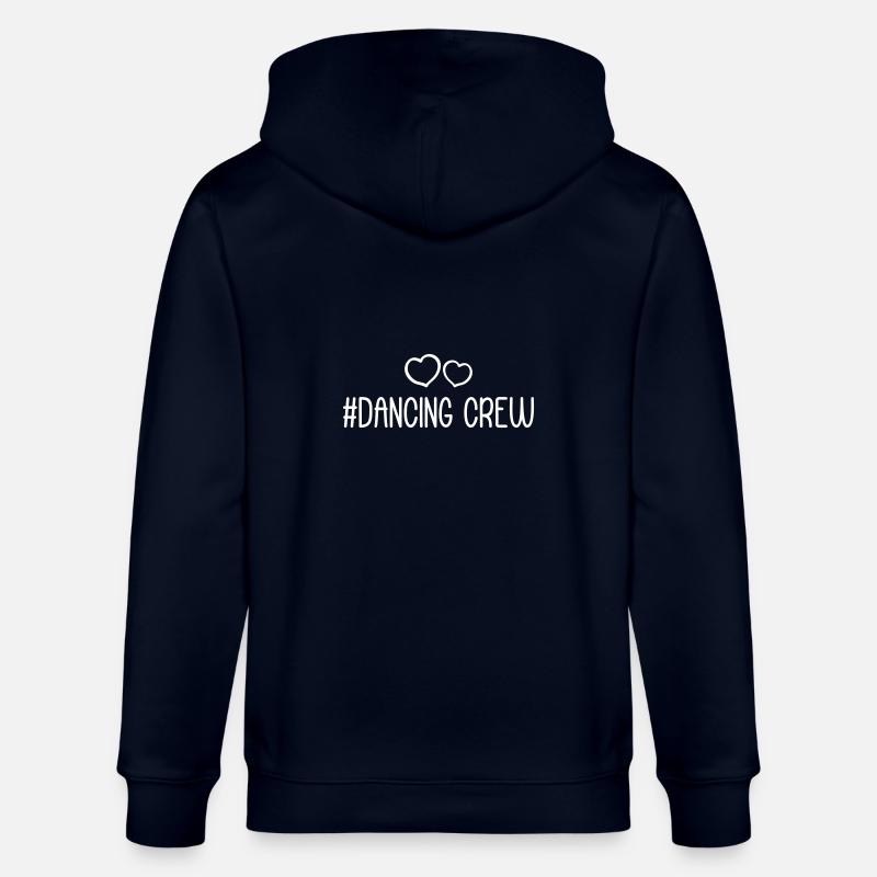dancing crew herz - Stanley/Stella Unisex Bio-Kapuzenjacke CULTIVATOR  - Navy
