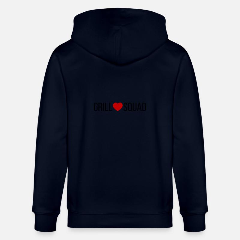Grill Squad Coeur - Veste à capuche bio CULTIVATOR Stanley/Stella Unisexe - marine