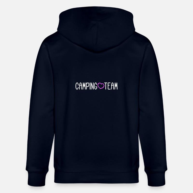 L’équipe du camping - Veste à capuche bio CULTIVATOR Stanley/Stella Unisexe - marine