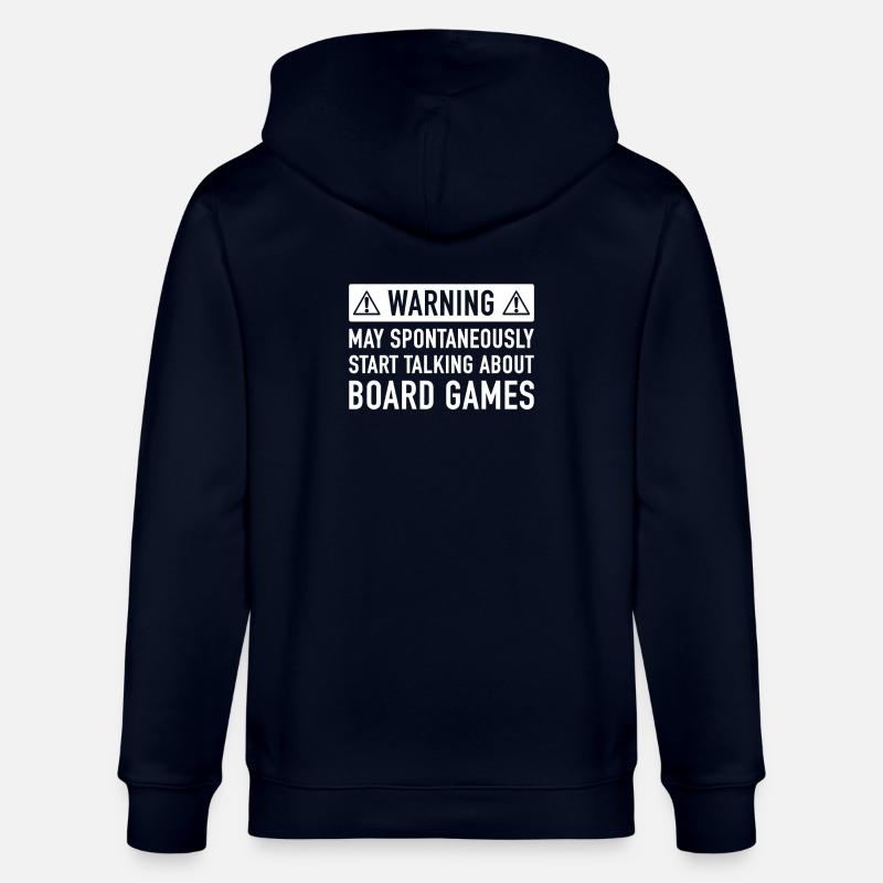 Lustige Brettspiele Geschenk-Idee - Stanley/Stella Unisex Bio-Kapuzenjacke CULTIVATOR  - Navy