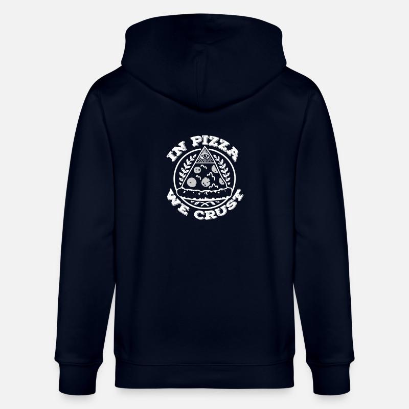 Dans Pizza We Crust - Veste à capuche bio CULTIVATOR Stanley/Stella Unisexe - marine