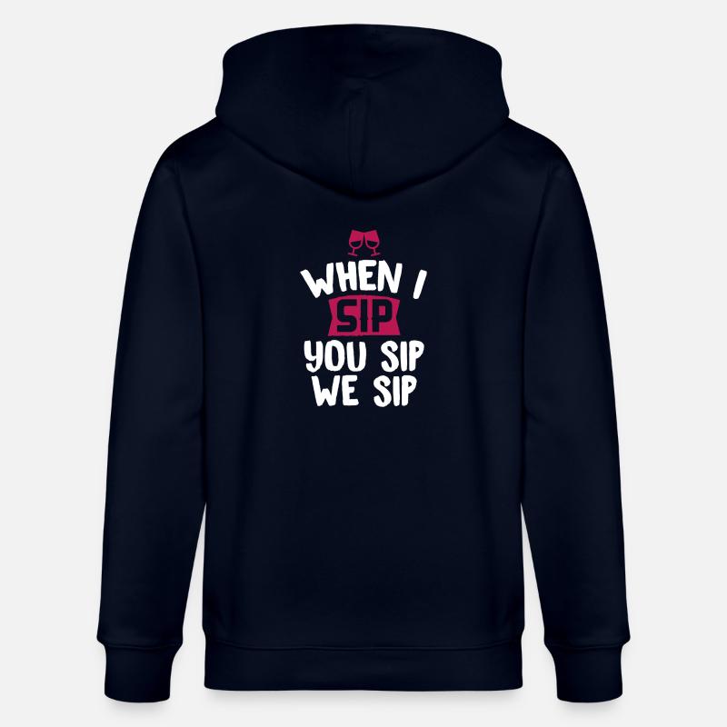 drinking - Stanley/Stella Unisex Bio-Kapuzenjacke CULTIVATOR  - Navy