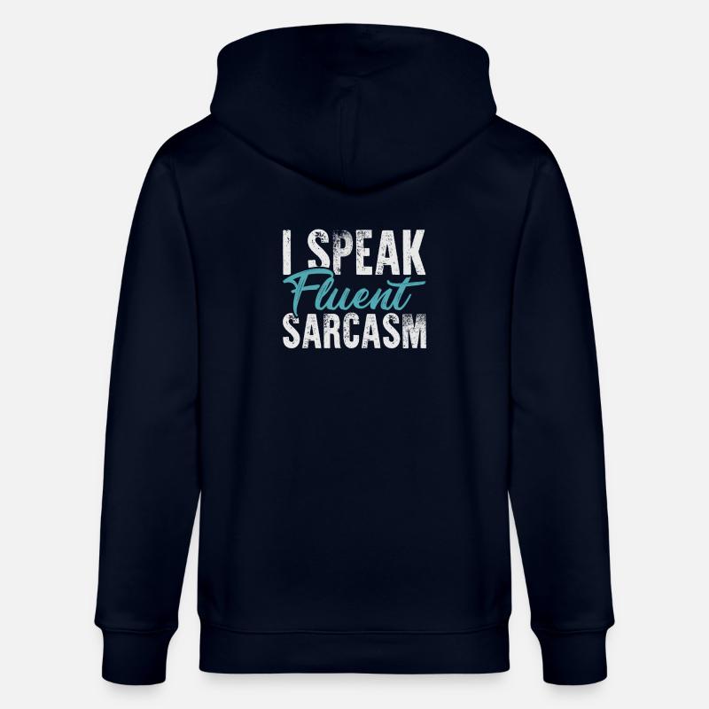 Sarkasmus - Stanley/Stella Unisex Bio-Kapuzenjacke CULTIVATOR  - Navy