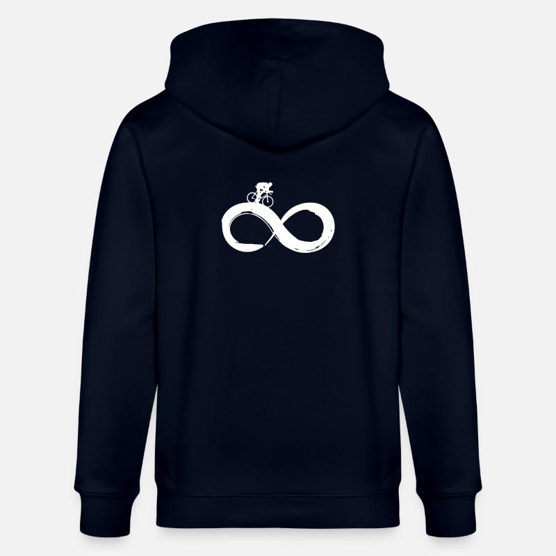 Vélo de route Infinity - Veste à capuche bio CULTIVATOR Stanley/Stella Unisexe - marine