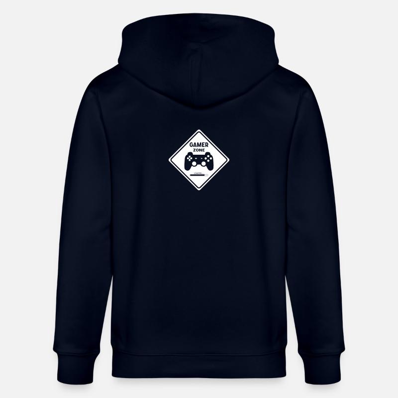Computerspiel - Stanley/Stella Unisex Bio-Kapuzenjacke CULTIVATOR  - Navy
