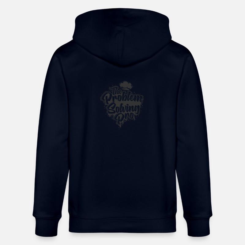 The Problem-Solving Pro - Stanley/Stella CULTIVATOR  Unisex Organic Hooded Jacket - navy