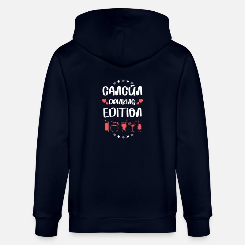 Cancun Drinking Team - Stanley/Stella Unisex Bio-Kapuzenjacke CULTIVATOR  - Navy
