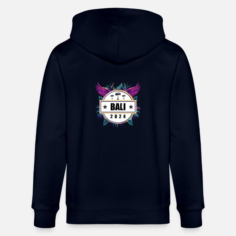 L’équipe de Bali 2024 - Veste à capuche bio CULTIVATOR Stanley/Stella Unisexe - marine