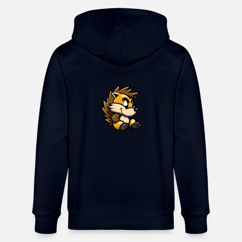 Igel Comic - Stanley/Stella Unisex Bio-Kapuzenjacke CULTIVATOR  - Navy