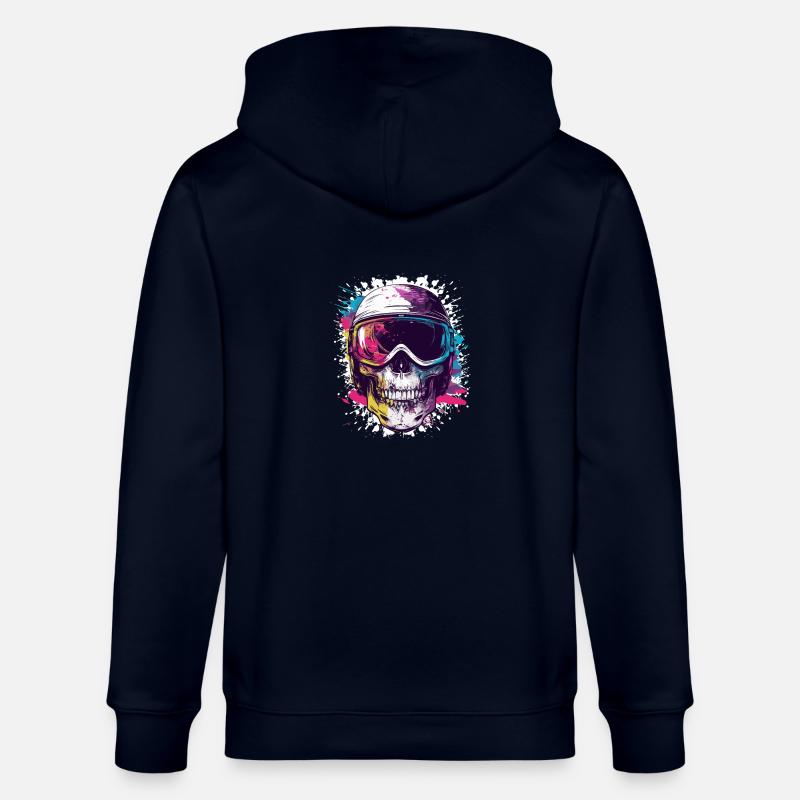 Ski Skull Lunettes de ski - Veste à capuche bio CULTIVATOR Stanley/Stella Unisexe - marine