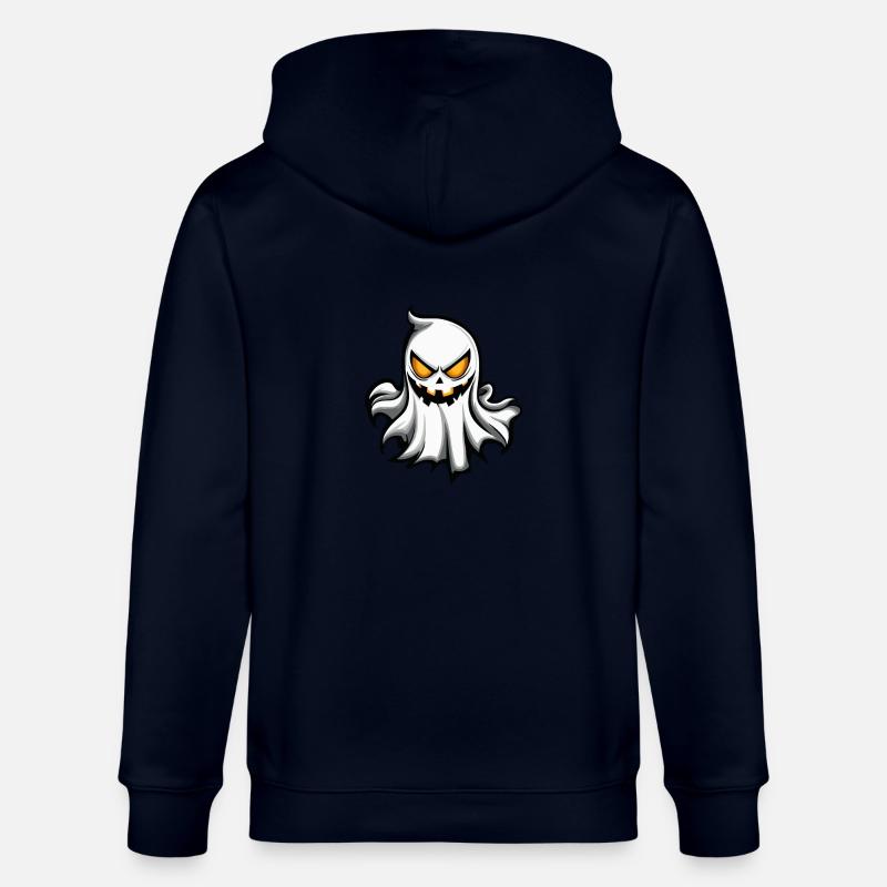 Geist Halloween Comic - Stanley/Stella Unisex Bio-Kapuzenjacke CULTIVATOR - Navy