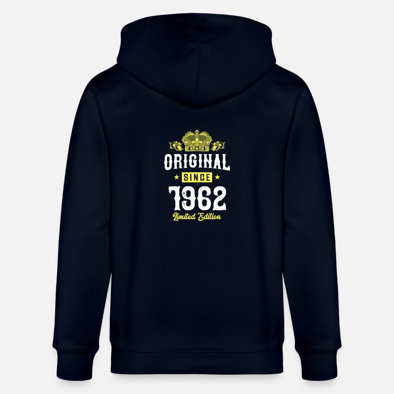 1962 Édition limitée - Veste à capuche bio CULTIVATOR Stanley/Stella Unisexe - marine