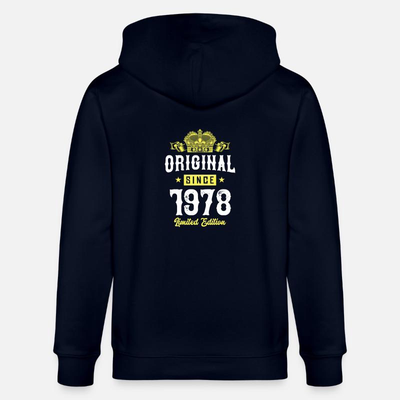 1978 Édition limitée - Veste à capuche bio CULTIVATOR Stanley/Stella Unisexe - marine
