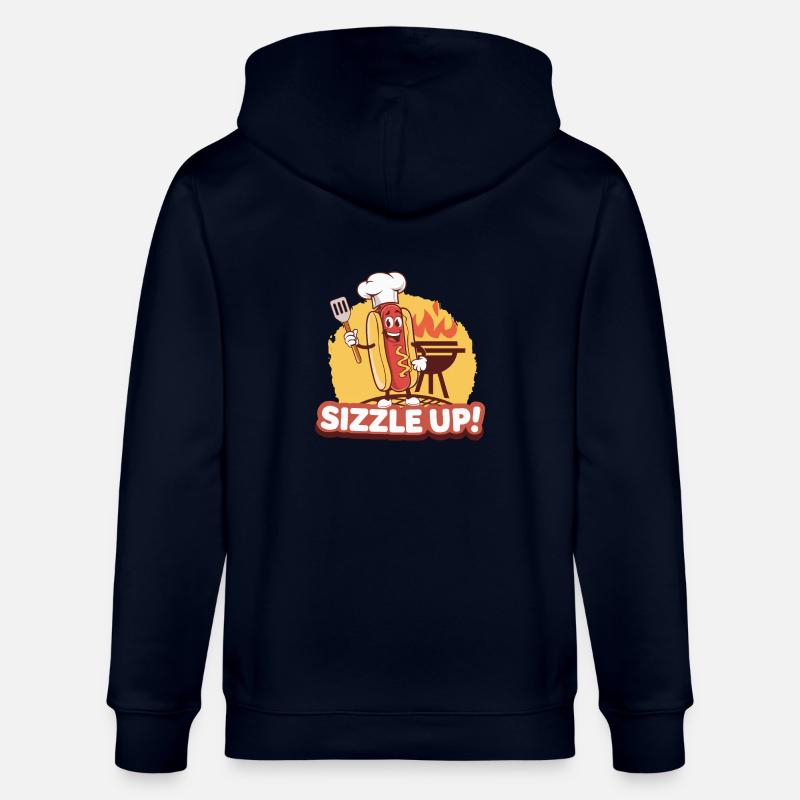 GRÉSILLEMENT - Veste à capuche bio CULTIVATOR Stanley/Stella Unisexe - marine