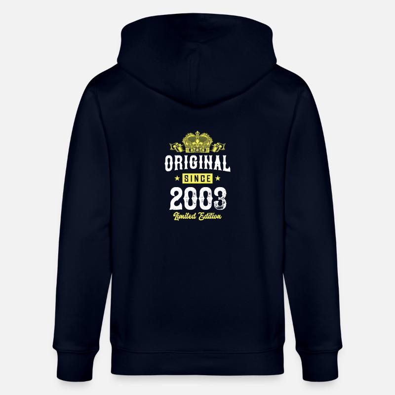 2003 Édition limitée - Veste à capuche bio CULTIVATOR Stanley/Stella Unisexe - marine