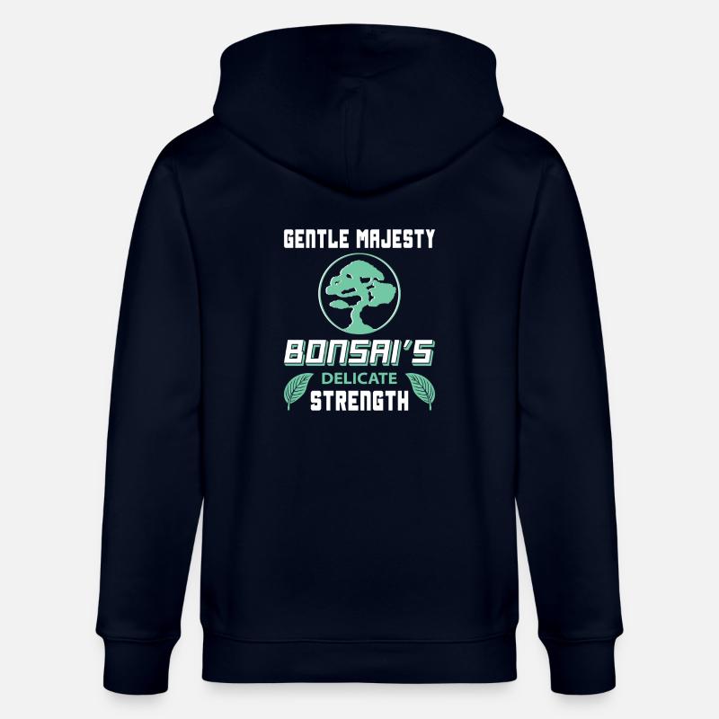 Bonsai Tree - Stanley/Stella Unisex Bio-Kapuzenjacke CULTIVATOR - Navy