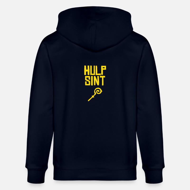 Hulp Sint Sinterklaas - Veste à capuche bio CULTIVATOR Stanley/Stella Unisexe - marine